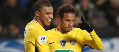 Mbappé y Neymar, del PSG, son los dos futbolistas más caros de la historia.