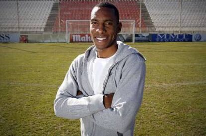 Perea, en la ciudad deportiva del Atlético.