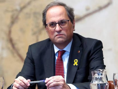 El presidente de la Generalitat, Quim Torra.