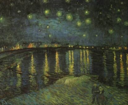 'Noche estrellada sobre el Ródano', de Van Gogh.