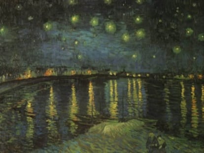 'Noche estrellada sobre el Ródano', de Van Gogh.