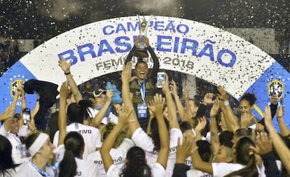 Corinthians foi a equipe campeã brasileira em 2018.