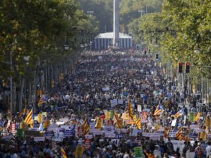 Así te hemos contado la manifestación de este sábado contra los ataques terroristas