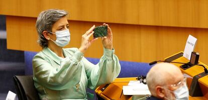 Margrethe Vestager, vicepresidenta de la Comisión Europea.