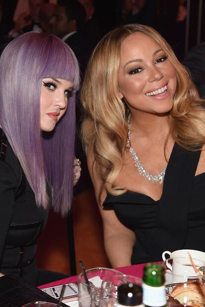 Kelly Osbourne y Mariah Carey.