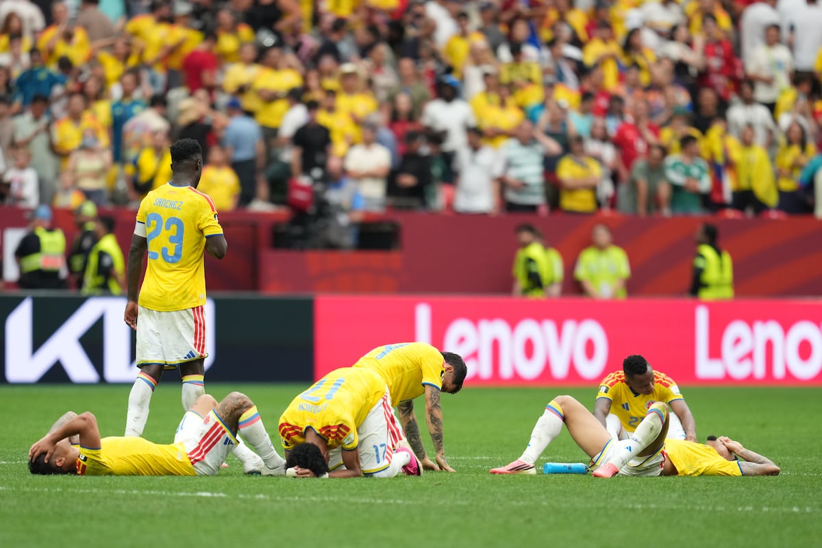Las carencias de Colombia maquilladas por el entusiasmo se desvelan en su despedida del Mundial