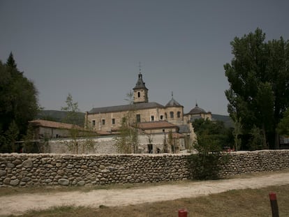 EL aserradero de los Belgas y Monasterio de El Paular, el Pinar de los Belgas. Rascafría, Madrid.