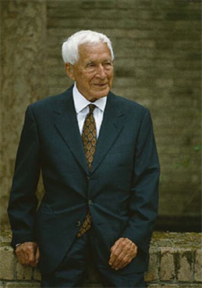 El filósofo alemán Ernst Jünger (1895-1998).