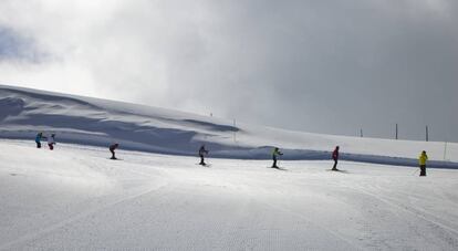 Pistes de l'estació de Port Ainé, al Pallars Sobirà.