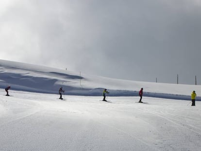 Pistes de l'estació de Port Ainé, al Pallars Sobirà.