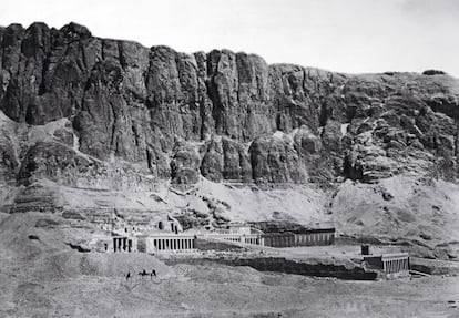 El templo funerario de la reina Hatshepsut, en Luxor.