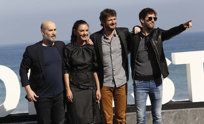 El elenco de "Fe de Etarras", es la primera película de Netflix que se presenta al Festival Internacional de San Sebastián