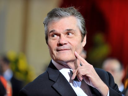 Fred Willard, el pasado mes de febrero a la entrada de los premios Oscar.