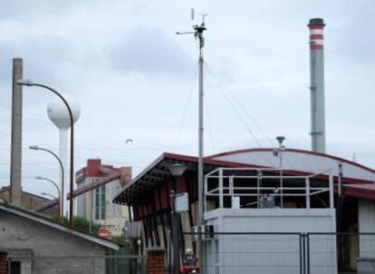 La estación de Matadero que incumple los límites de partículas.