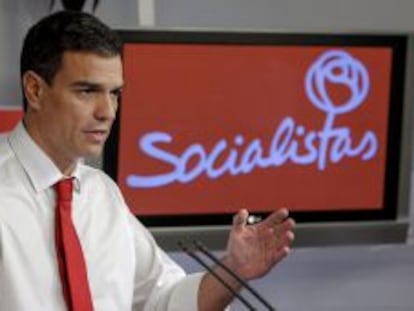 El secretario general del PSOE, Pedro S&aacute;nchez. 