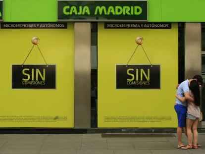 Una oficina de Bankia en Sevilla.