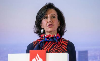 La presidenta del Banco Santander, Ana Botín. EFE/Rodrigo Jiménez/Archivo