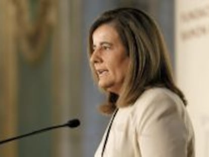 La ministra de Empleo, F&aacute;tima B&aacute;&ntilde;ez.