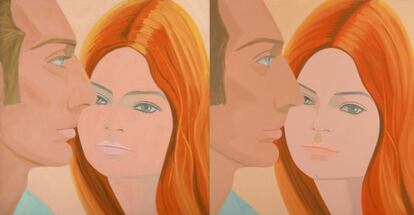 'Laure and Alain' de Alex Katz.