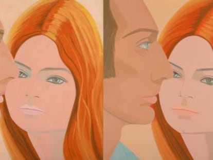 &#039;Laure and Alain&#039; de Alex Katz. 