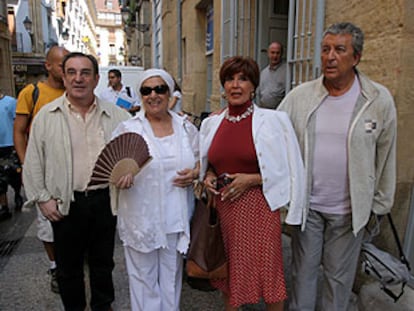 Los actores de 'Inés desabrochada'