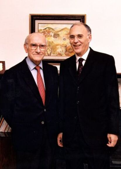 Gabriel Ferrat&eacute;, a la izquierda, y Rafael Jan&eacute;. 