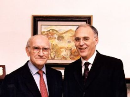 Gabriel Ferrat&eacute;, a la izquierda, y Rafael Jan&eacute;. 