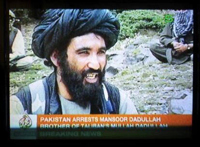 Mullah Manssur Dadullah, uno de los líderes talibanes en Pakistán, ha sido capturado por el Ejército.