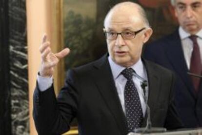  El ministro de Hacienda, Crist&oacute;bal Montoro.