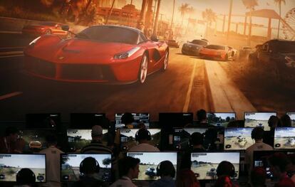 Una imagen de la feria Gamescom de Colonia.