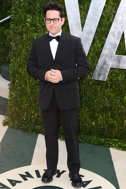 El director J.J. Abrams en la fiesta de Vanity Fair.