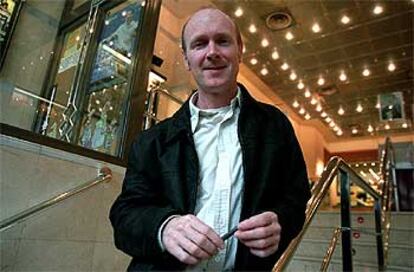 Paul Laverty, ayer, en unos cines de Madrid.