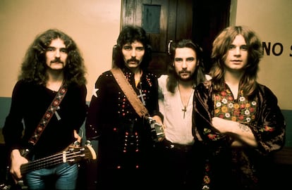 La banda Black Sabbath estuvo formada por Geezer Butler, Tony Iommi, Bill Ward y Ozzy Osbourne.