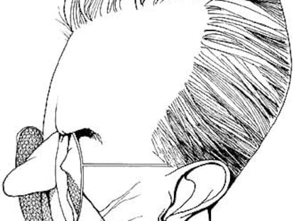 Caricatura de Mario Monti