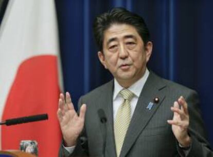 El primer ministro japonés Shinzo Abe. EFE/Archivo