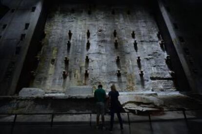 Interior del Museo del Memorial 11 de Septiembre, en Manhattan (Nueva York).