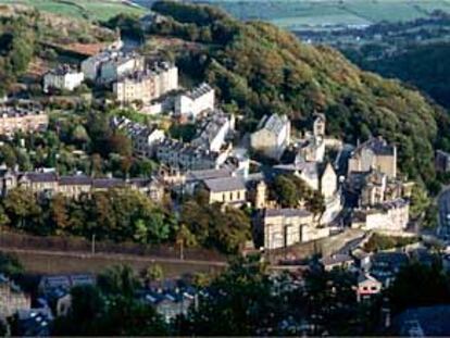Una panorámica de Haworh, el pueblo donde vivieron las hermanas Brontë, en West Yorkshire.