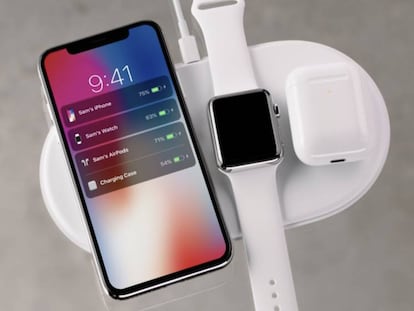 Los iPhone y iPads podrán cargar sus accesorios a través de las pantallas