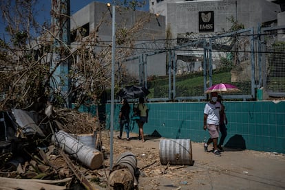 Daños causados por el huracán ‘Otis’ en el Hospital General Regional Vicente Guerrero en Acapulco