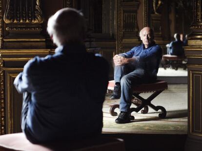 Eduardo Galeano, en una entrevista en Madrid en 2008.
