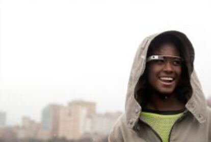 Imagen promocional de Google Glass