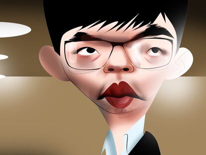 Joshua Wong, por Luis Grañena