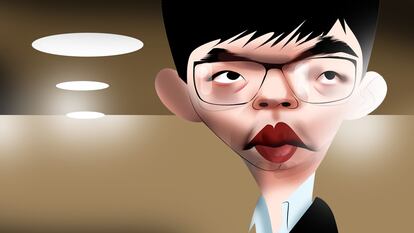 Joshua Wong, por Luis Grañena