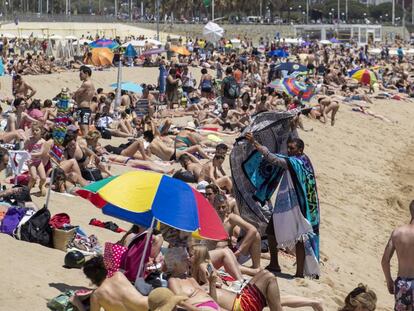 Una platja, en una imatge d'arxiu.