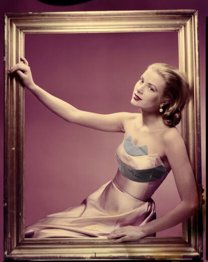 Grace Kelly, en un retrato antes de ser princesa.