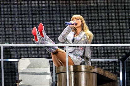 Concierto de Taylor Swift en el Santiago Bernabéu, el 29 de mayo de 2024. 