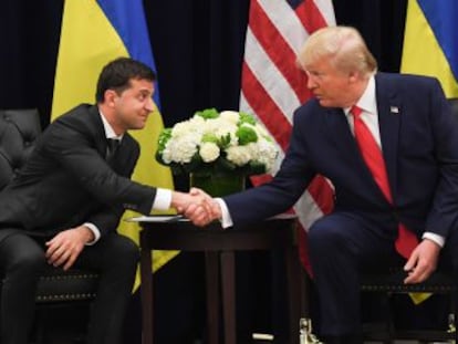 El presidente de EE UU ha respondido a las acusaciones sobre su supuesta presión a Zelenski trasladando el foco a los negocios del hijo de Joe Biden