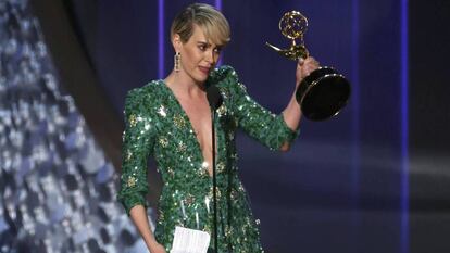 Sarah Paulson, ganhadora do Emmy por 'The People v. O.J. Simpson: American Crime Story'.