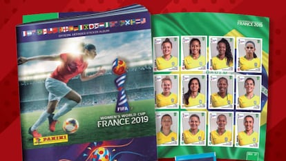 O álbum da Copa do Mundo feminina 2019 da Panini.