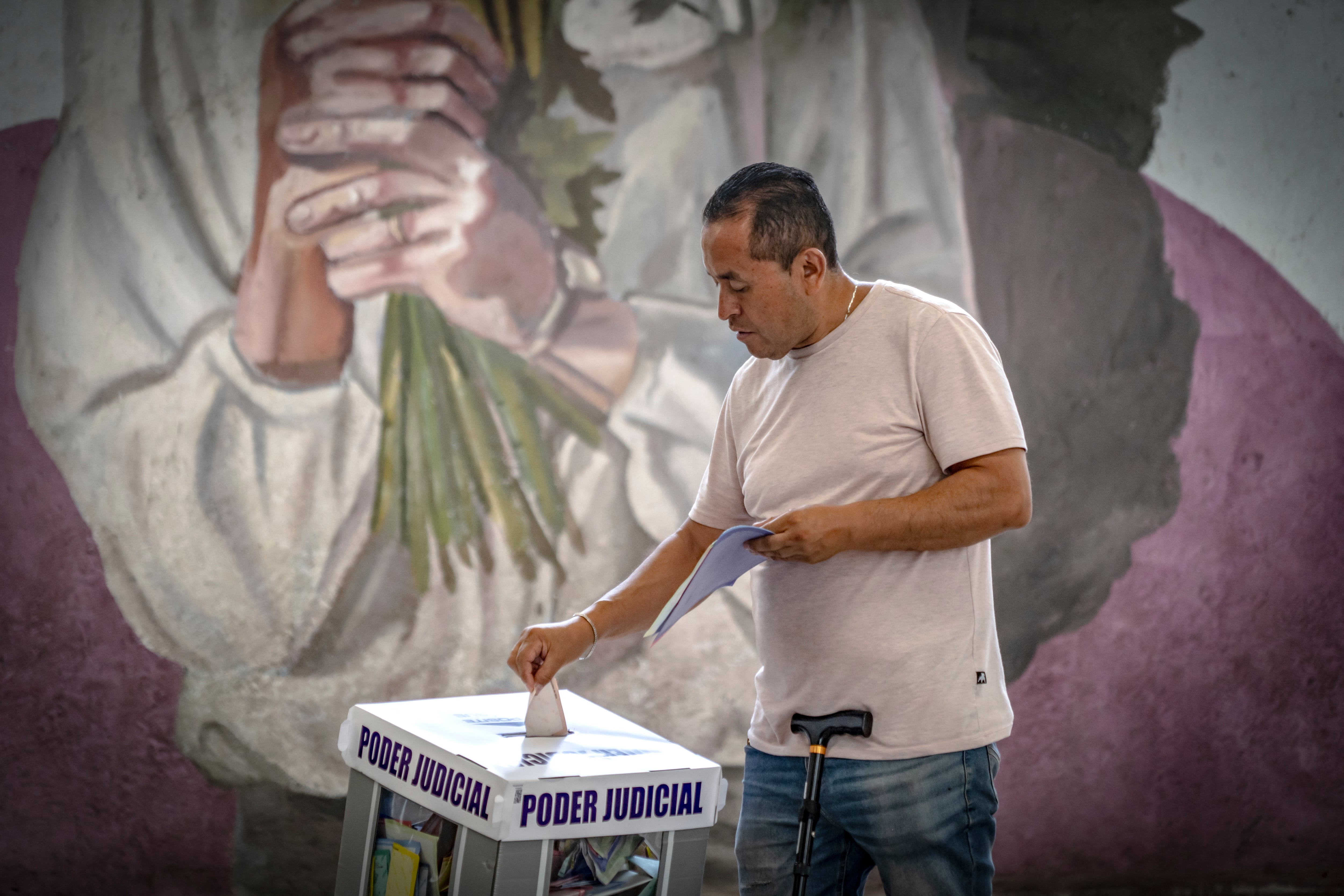 Elections in Mexico City, June 1, 2025.